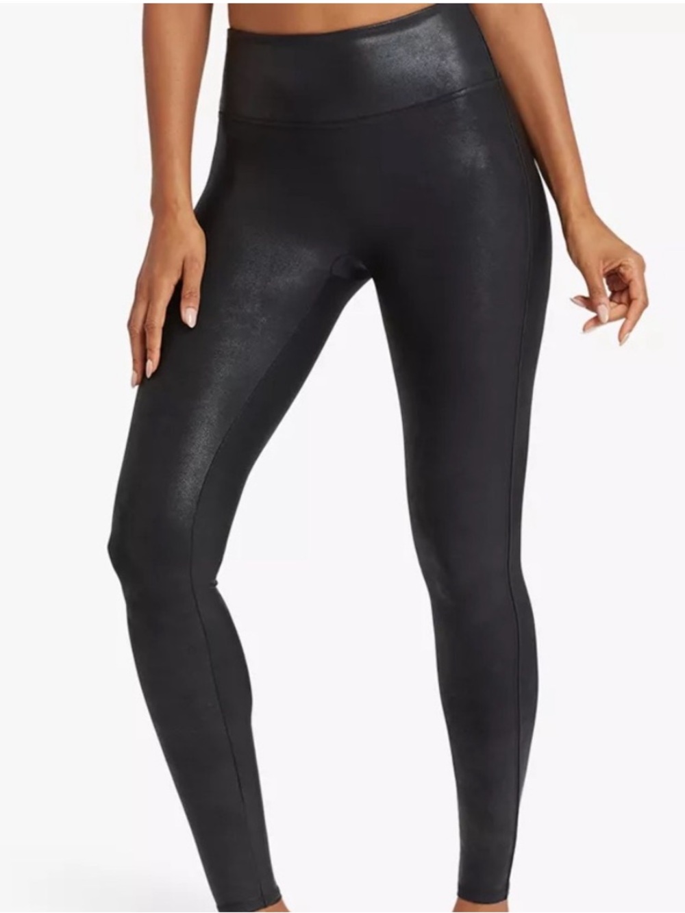SPANX Metallic High Waisted Leggings Shimmer